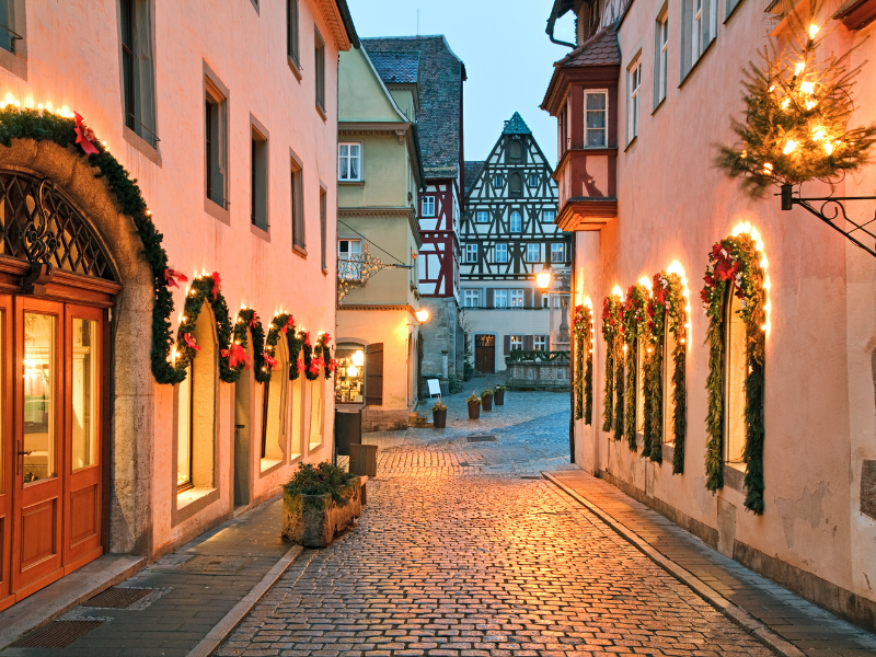 pueblo con encanto navidad Alemania